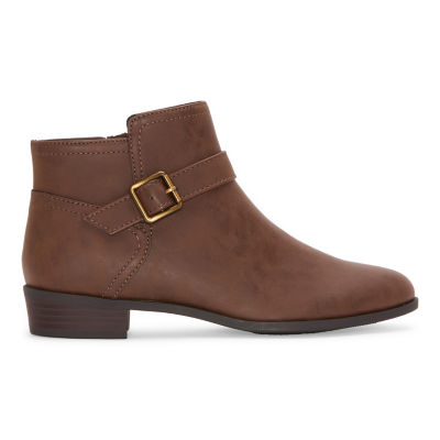 St. John's Bay Womens Randa Flat Heel Booties