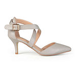Journee Collection Womens Riva Strap Pumps