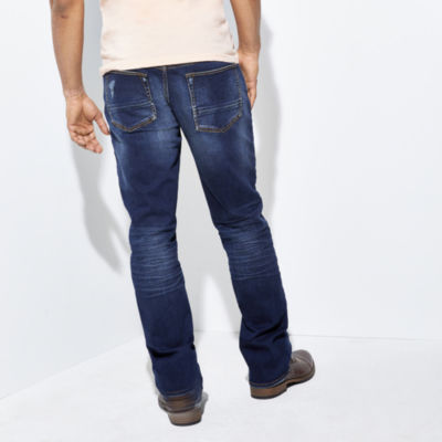 Arizona Mens Advance Flex 360 Bootcut Jean, Color Dk 3d Whisker JCPenney