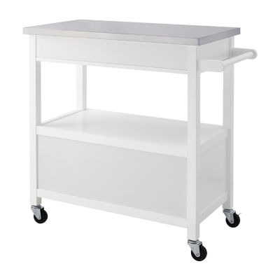 Sydney Kitchen Collection Stainless Steel-Top Kitchen Carts