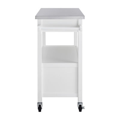 Sydney Kitchen Collection Stainless Steel-Top Kitchen Carts