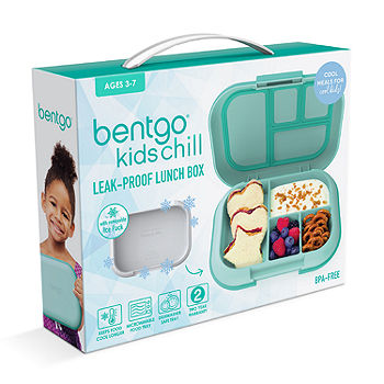 bentgo fresh (red) leak-proof & versatile 4-compartment bento