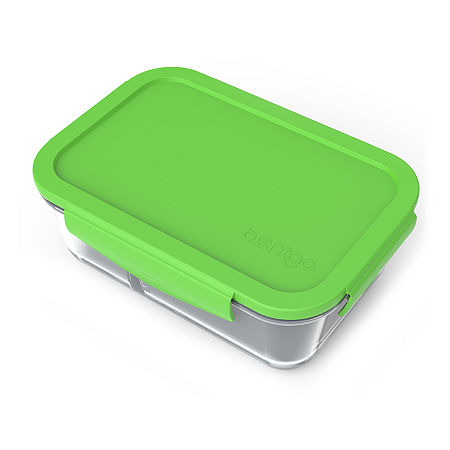 Bentgo Glass Food Container, One Size, Green