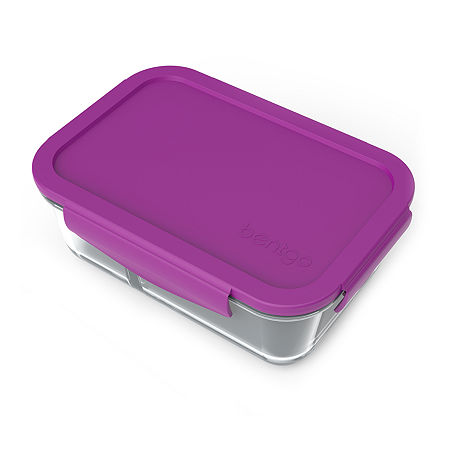 Bentgo Glass Food Container, One Size, Purple