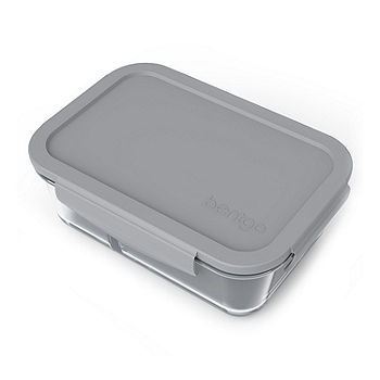 Bentgo Glass Salad Lunch Box Set in Dark Gray
