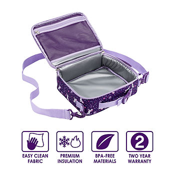 Bentgo Lunch Bag Purple Insulated Lunch Tote