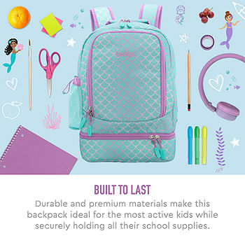 Bentgo Kids' 2-in-1 17 Backpack & Insulated Lunch Bag - Mermaid