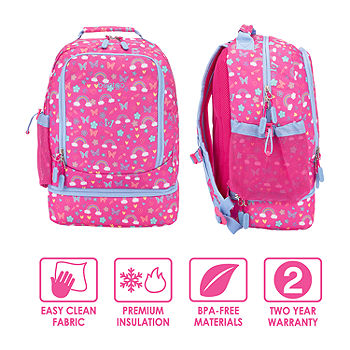 Bentgo Kids' 2-in-1 16.75 Backpack & Insulated Lunch Bag - Fairies