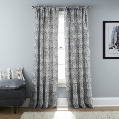 Stratford Park Corrina Rod Pocket Light-Filtering Single Curtain Panel