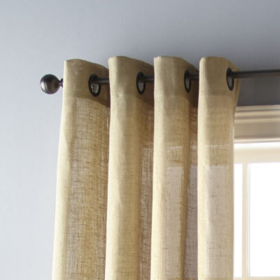 Stratford Park Bania Grommet Top Light-Filtering Single Curtain Panel