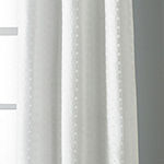 Stratford Park Renee Light-Filtering Grommet Top Set of 2 Curtain Panel