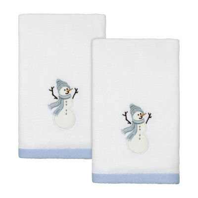 Avanti Frosty Friends 2-pc. Fingertip Towel