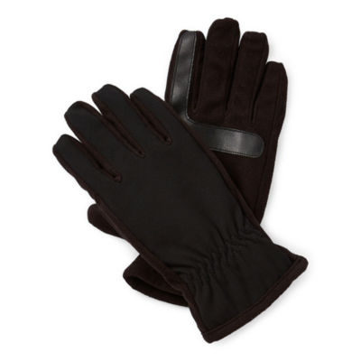 Isotoner Touch Screen Enabled Cold Weather Gloves, Color Black JCPenney