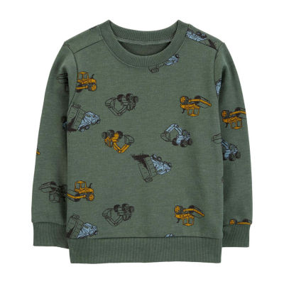 Carter's Toddler Boys Crew Neck Long Sleeve Sweatshirt