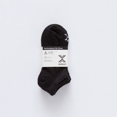 Xersion Essential Performance 6 Pair No Show Socks Womens