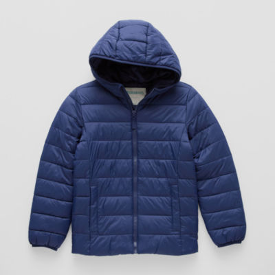 Thereabouts Packable Little & Big Kid Boys Midweight Puffer Jacket