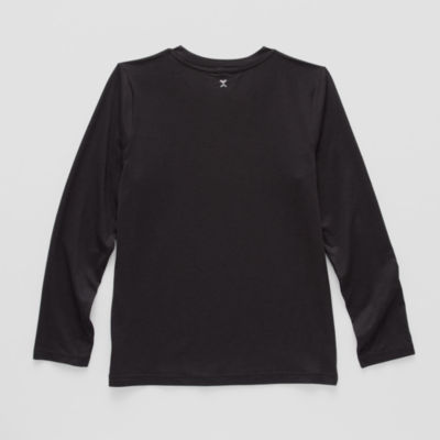 Xersion Little & Big Boys Crew Neck Long Sleeve T-Shirt