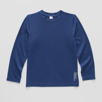 Xersion Little & Big Boys Crew Neck Long Sleeve T-Shirt