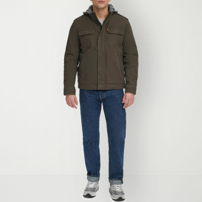 Levi's® Military Mens Hooded Midweight Work Jacket