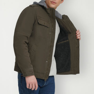 Levi's® Military Mens Hooded Midweight Work Jacket
