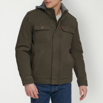 Levi's® Military Mens Hooded Midweight Work Jacket