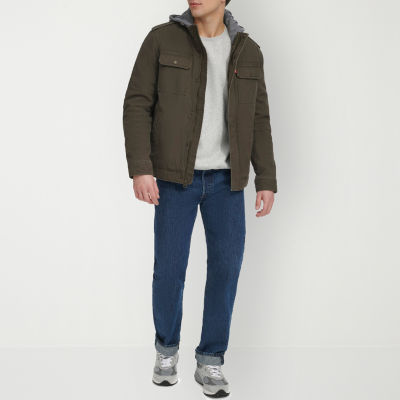 Levi's® Military Mens Hooded Midweight Work Jacket