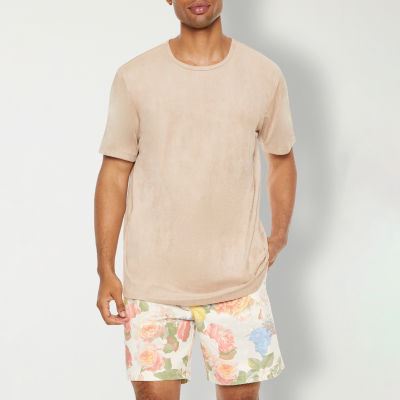 Forever 21 Mens Short Sleeve Suede T-Shirt