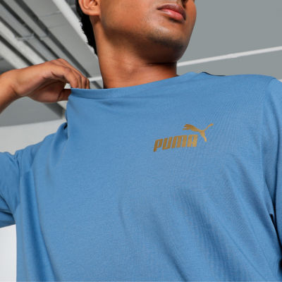 PUMA Mens Crew Neck Short Sleeve T-Shirt