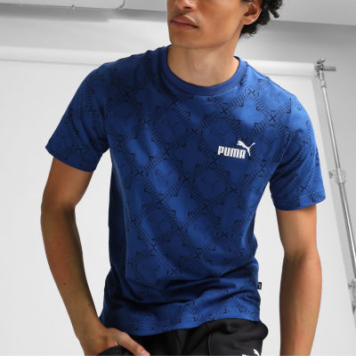 PUMA Mens Crew Neck Short Sleeve Graphic T-Shirt