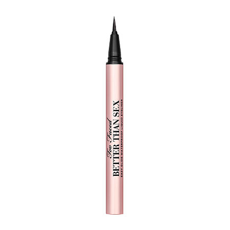 Too Faced Better Than Sex Easy Glide Waterproof Liquid Eyeliner, One Size, Black