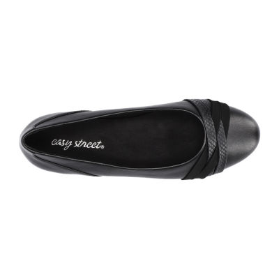 Easy Street Womens Kylie Ballet Flats