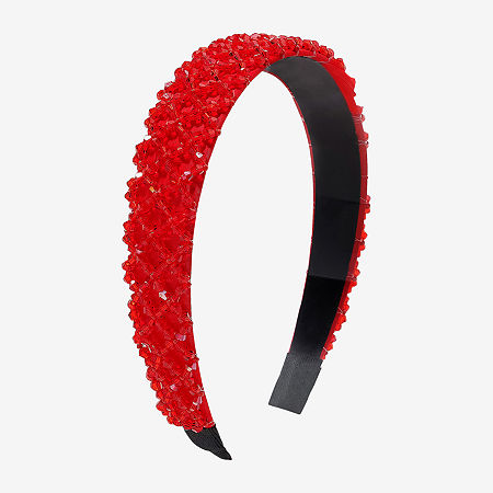 Bijoux Bar Headband In Red