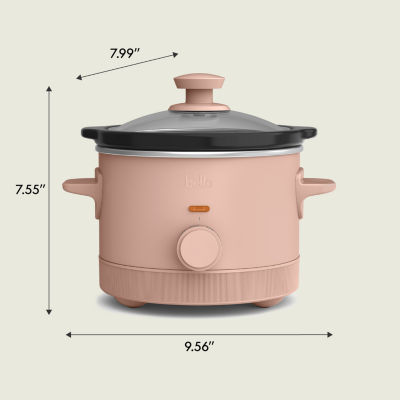 bella 1.5Qt Slow Cooker, Fits-anywhere™ kitchenware