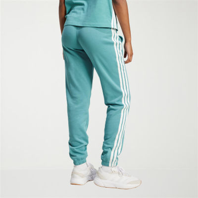 adidas Womens Cuffed Mid Rise Active Jogger Pant