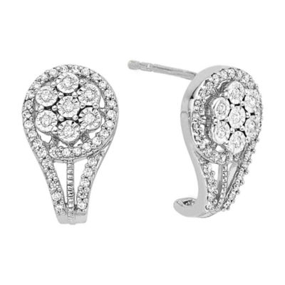 Diamond Blossom 1/3 CT.T.W. Natural Diamond Earrings