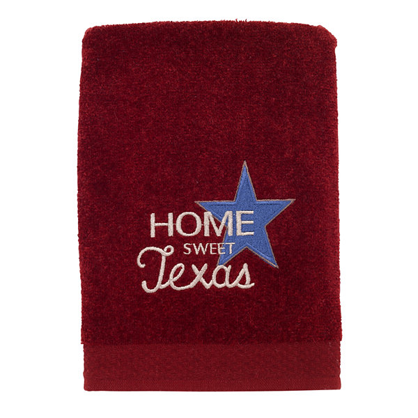 Avanti Home Sweet Texas Embellished Lodge Hand Towel