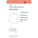 Underscore Plus Innovative Edge® High-Waist Control Briefs 129-3528