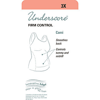 Underscore Plus Innovative Edge® Shapewear Camisole 129-3530