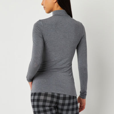 Cuddl duds mock on sale neck