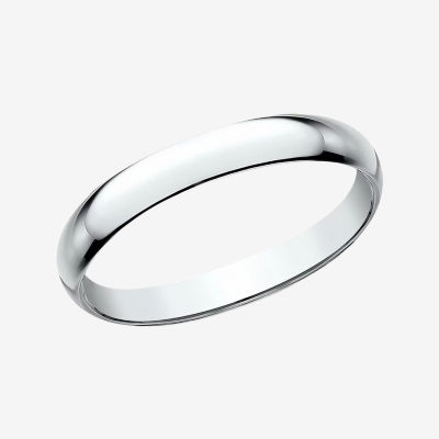 Women's 14K White Gold 2.5MM Traditional Wedding Band
