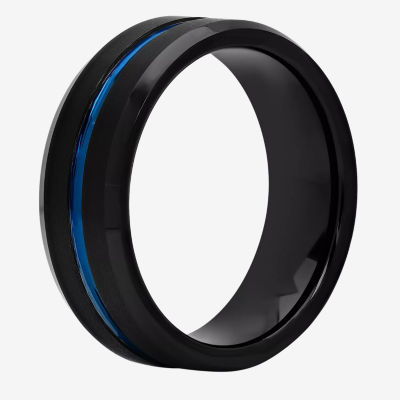 Mens 8MM Tungsten Wedding Band
