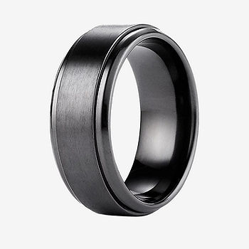 Titanium Steel Ring 9mm Men's Wedding Band