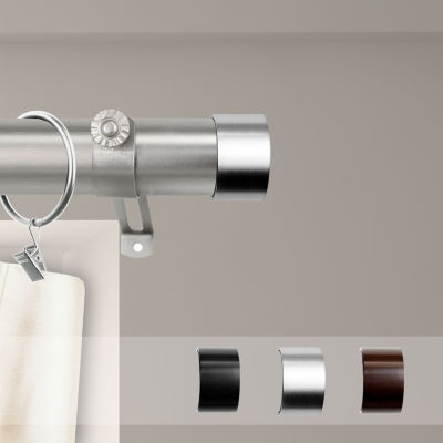 Rod Desyne Cap 1 1/2 IN Adjustable Curtain Rod