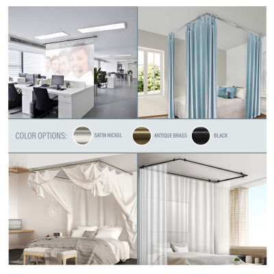 Rod Desyne Curtain Rod Ceiling Brackets 