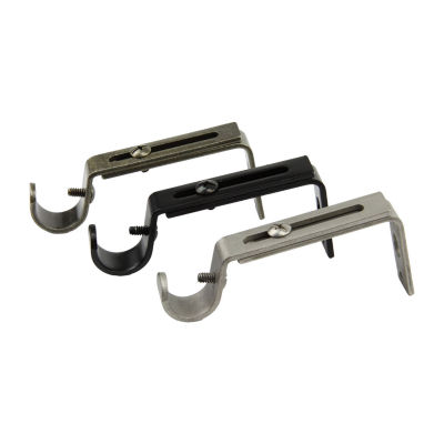 Rod Desyne Adjustable Curtain Rod Brackets 
