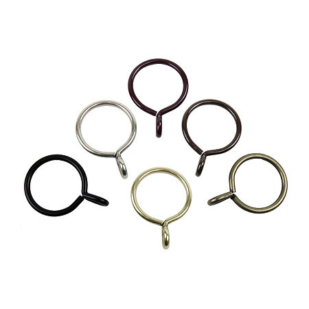 Rod Desyne Set of 10 1.375" Curtain Eyelet Rings, One Size, Beige