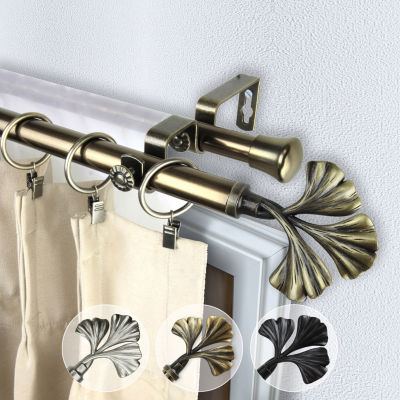 Rod Desyne Fortune 13/16" Adjustable Double Curtain Rod