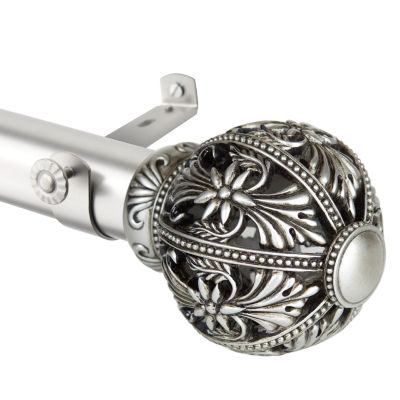 Rod Desyne Lacey 1½" Adjustable Curtain Rod