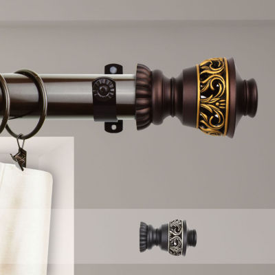 Rod Desyne Lattice 1½" Adjustable Curtain Rod