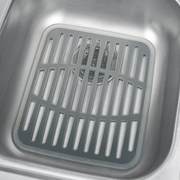  OXO Good Grips Silicone Sink Mat - Large,Silver : Home & Kitchen